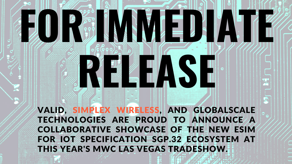 PRESS RELEASE VALID SIMPLEX GLOBALSCALE