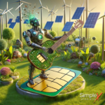 Simplex Green Robot