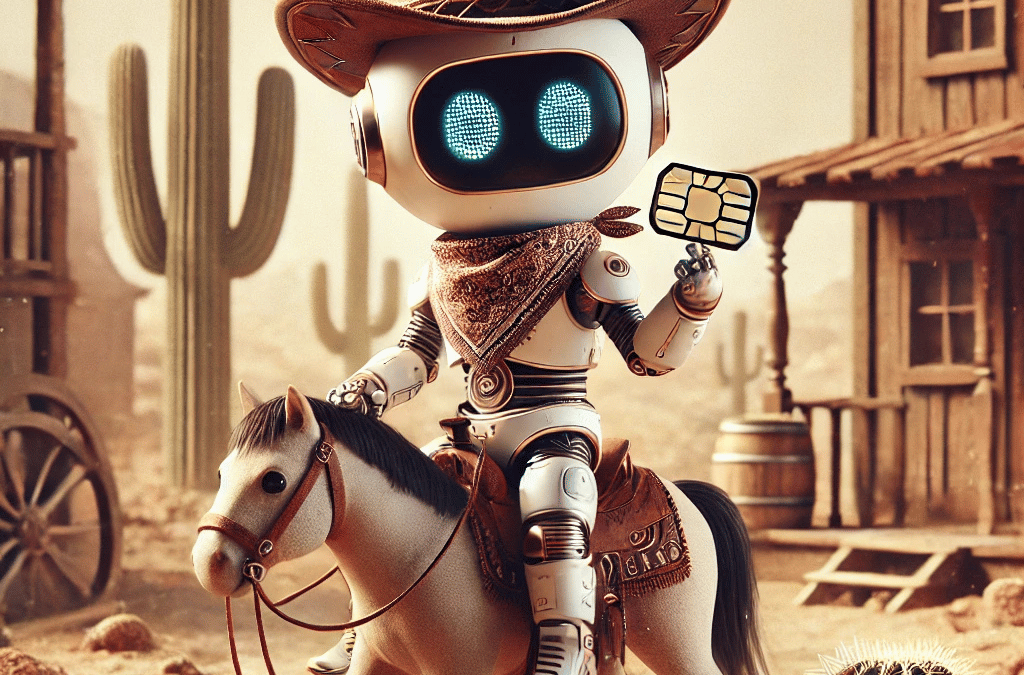 Robot Blog Cowboy