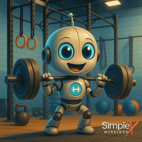 Robot working out to do the heavy lifting of SGP.32