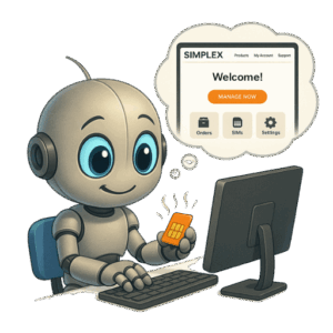 How to order a simplex sim card #4