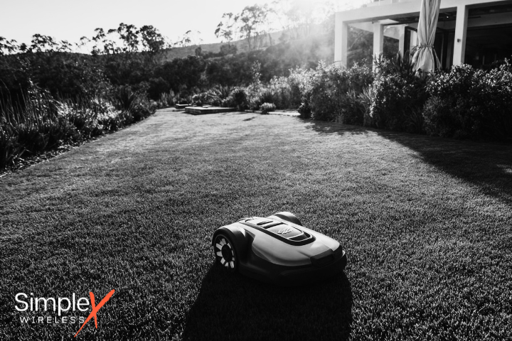 SIM card for robot lawn mower